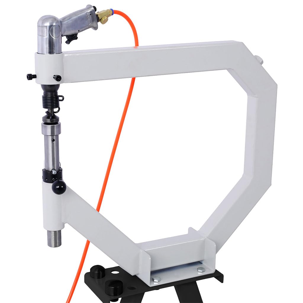 Pneumatic Planishing Hammer, Heavy Duty Metal Shaping Tool with Foot Pedal H6062