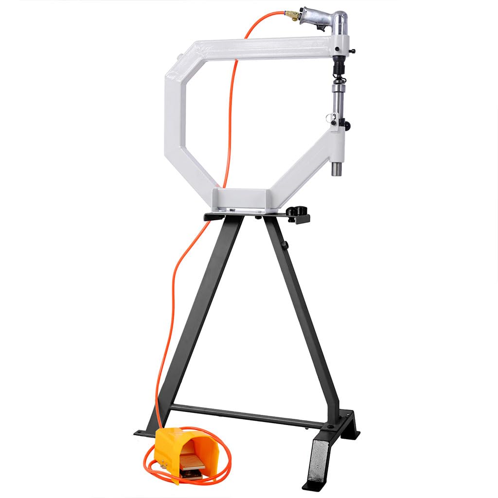 Pneumatic Planishing Hammer, Heavy Duty Metal Shaping Tool with Foot Pedal H6062
