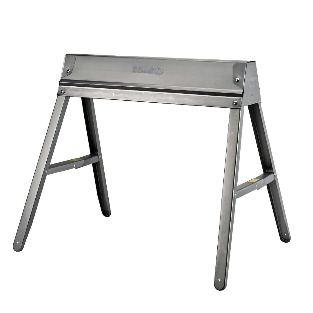 Folding Steel Sawhorse 1000 Pound Capacity V367187