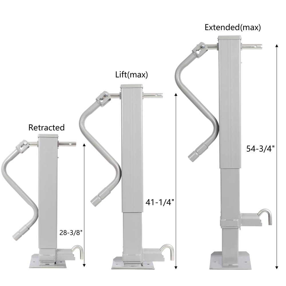 12000 lb Sidewind Trailer Jack H16765