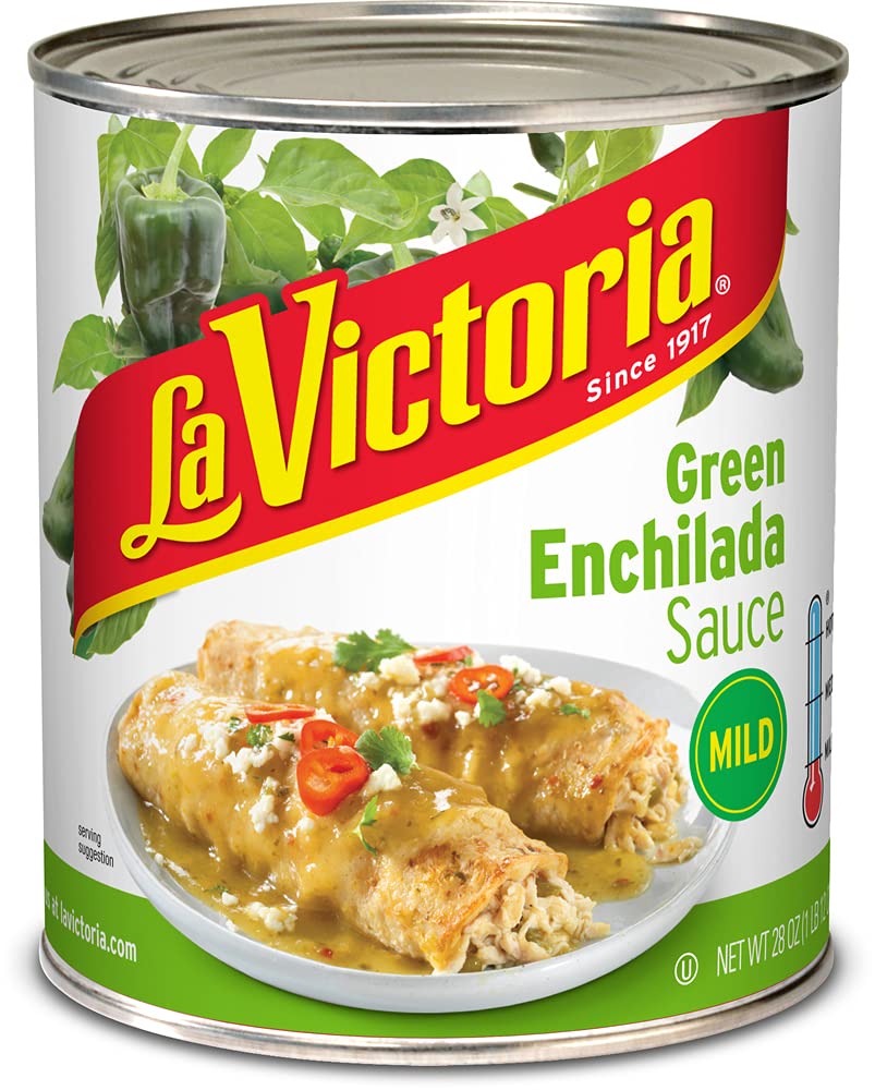 Green Chile Enchilada Sauce Mild 28 Ounce Pack of 12 O217