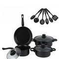 12 Piece Non Stick Maifan Stone Cookware Set Z70109