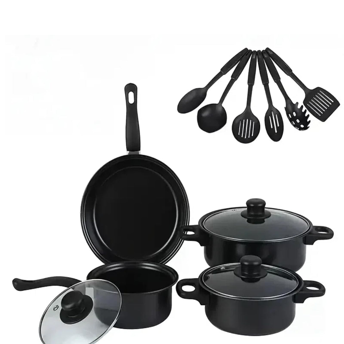 12 Piece Non Stick Maifan Stone Cookware Set Z70109