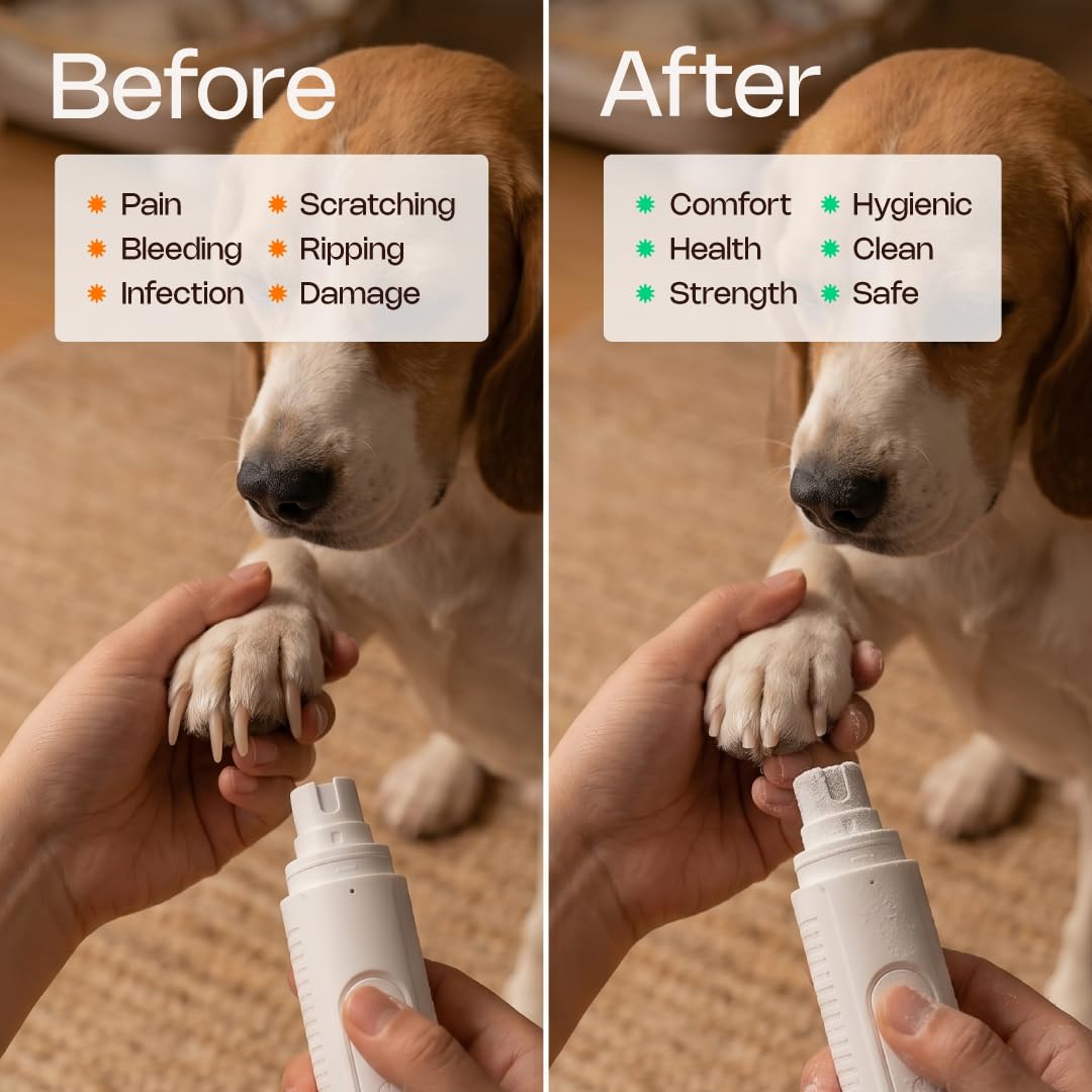 Dog Nail Grinder with LED Light X6465