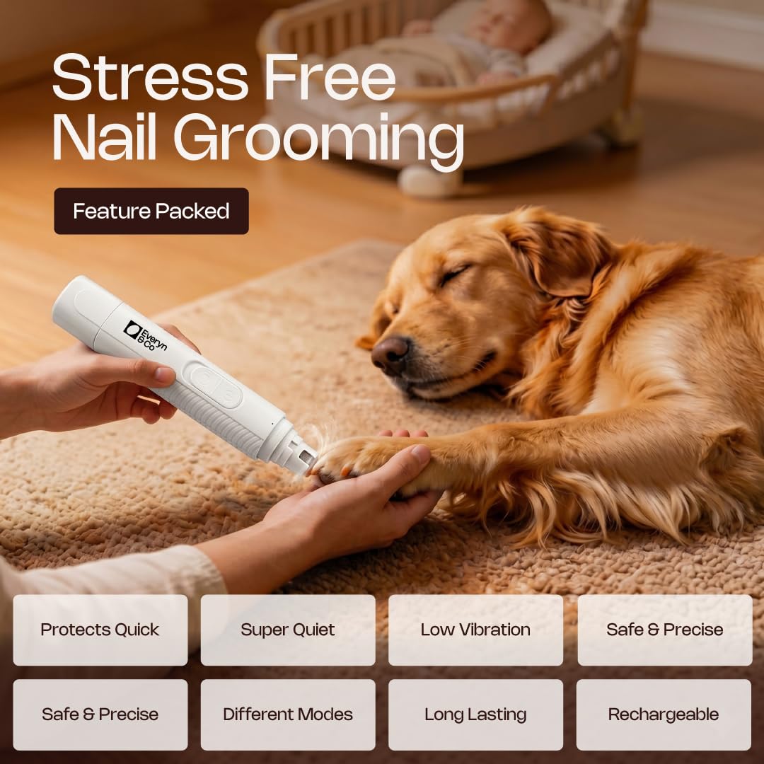 Dog Nail Grinder with LED Light X6465