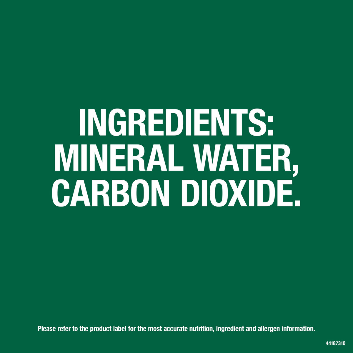 Carbonated Mineral Water Plastic Bottles 16.9 Fl Oz Pack of 24 L948