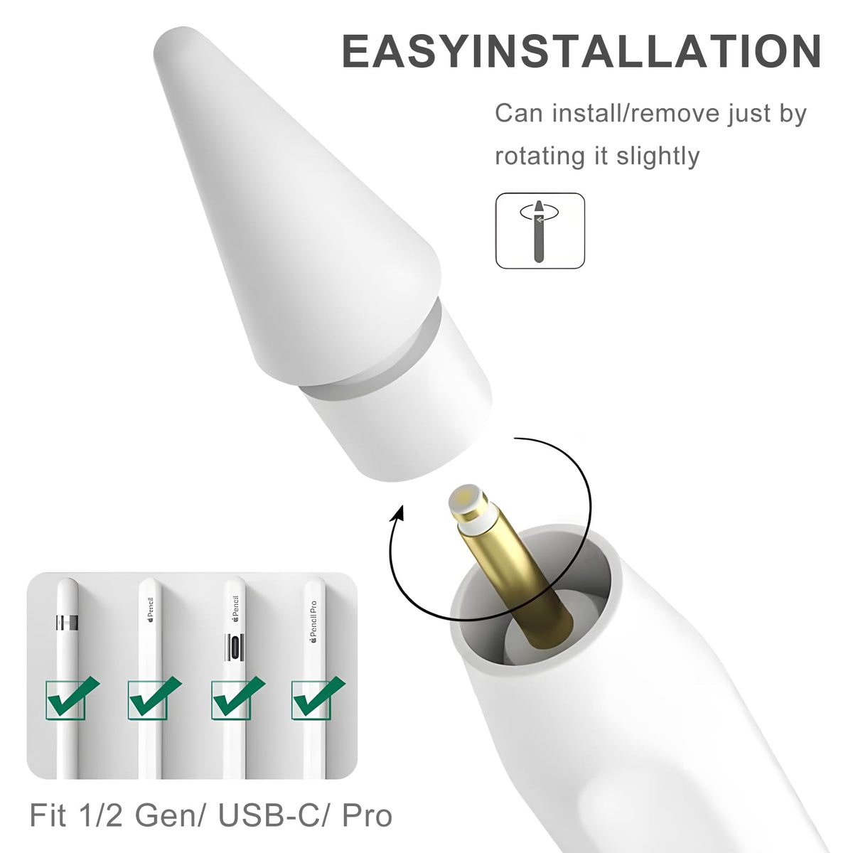 Replacement Pencil Tips 2 Pieces B550