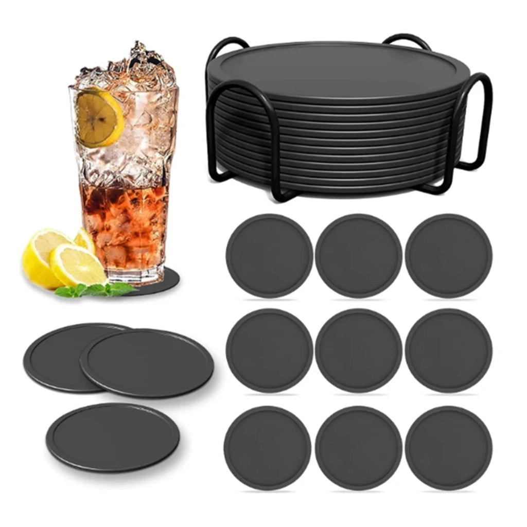 36 Pc Silicone Coasters K507100