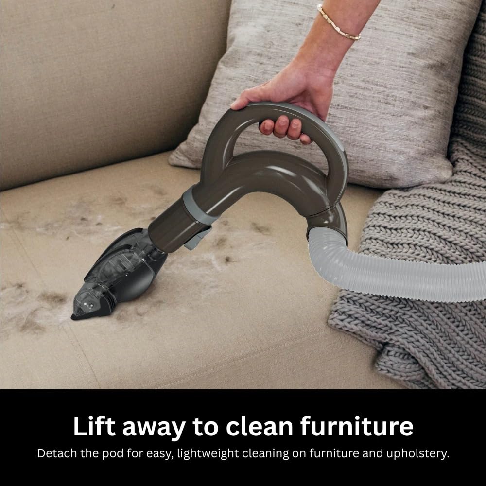 Bagless Pet Upright Vacuum Cleaner with HEPA Filter H1433