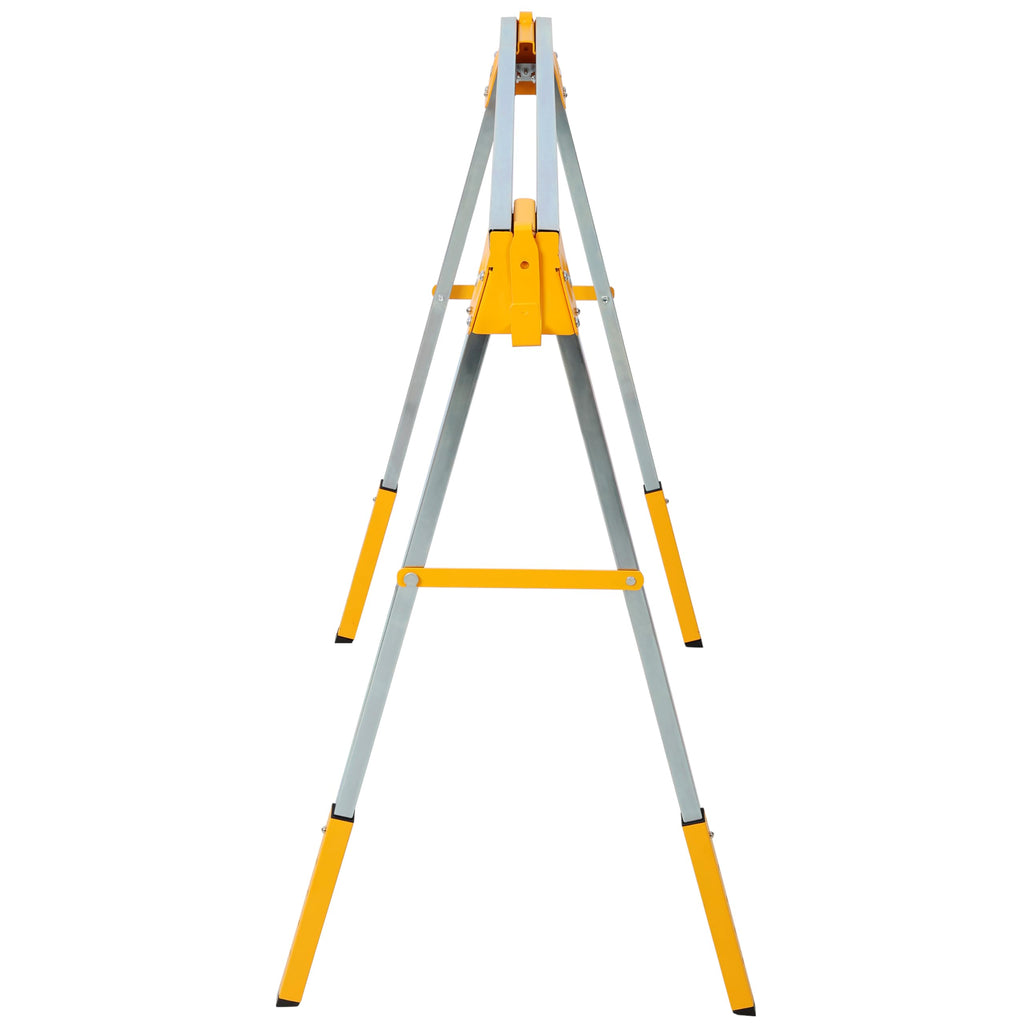 Adjustable Folding Steel Sawhorse 2 Pack T5981
