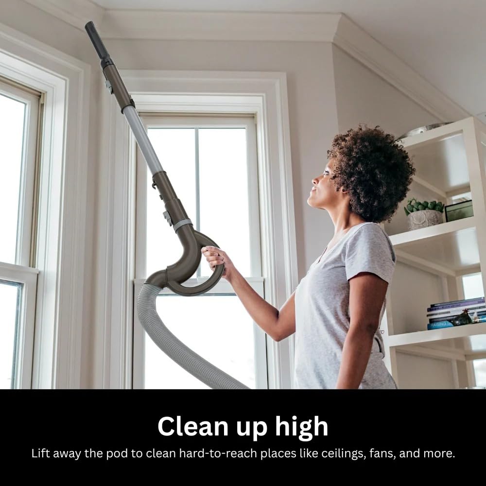 Bagless Pet Upright Vacuum Cleaner with HEPA Filter H1433