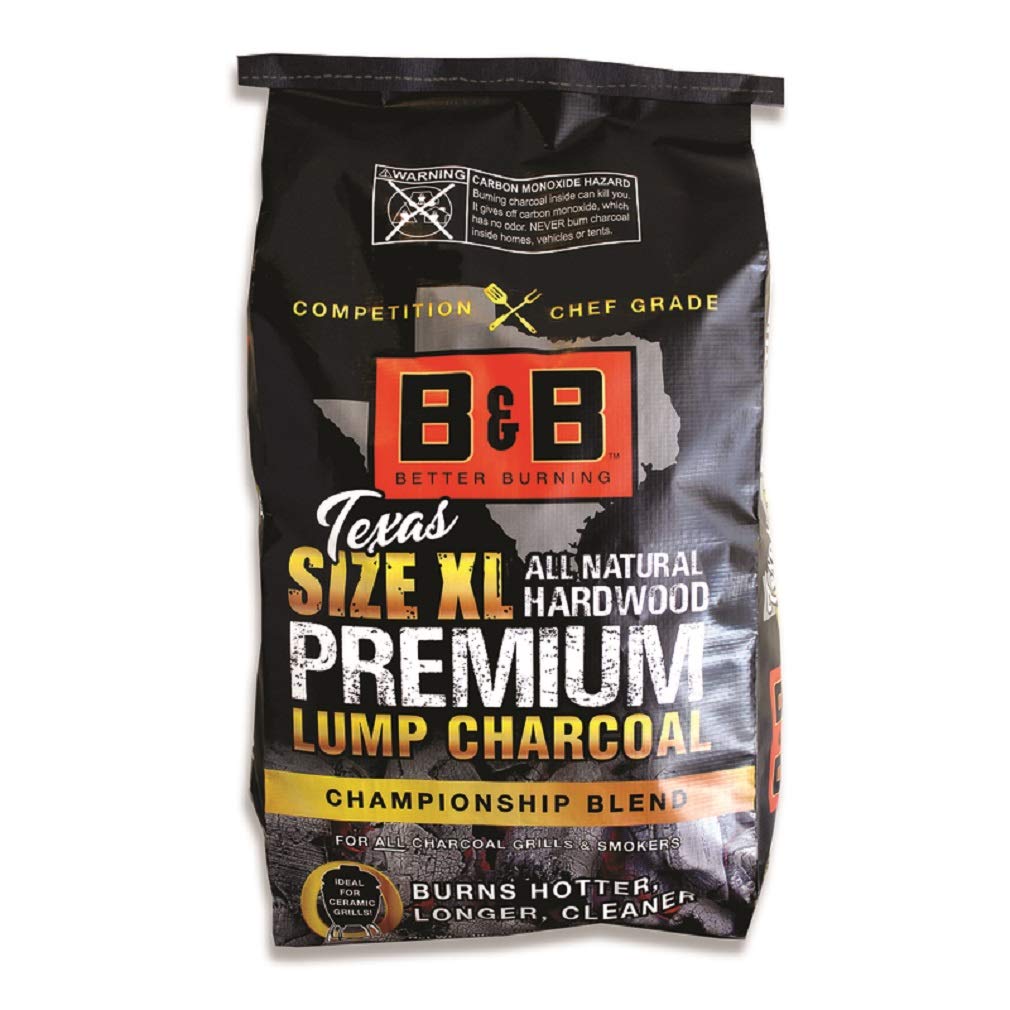 24 lb 4 Pack All Natural White Quebracho Hardwood Lump Charcoal P14249