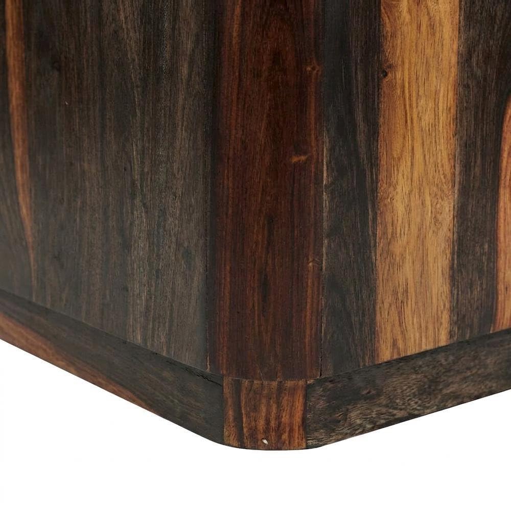 Sheesham Wood Square Coffee Table Q18096