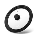 Tempered Glass Pot Lid with Silicone Rim, 10.5", 11" and 12" E76796