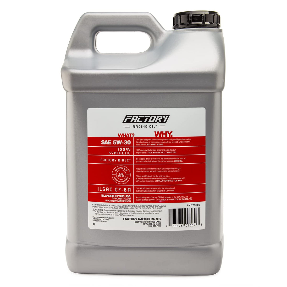 5W-30 Full Synthetic Truck Oil 2.5 Gallons J28385