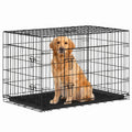 48" Double Door Crate Kennel with Divider C664064