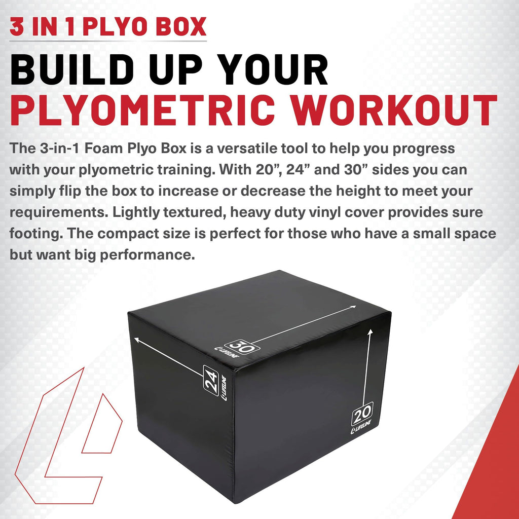 3-in-1 Foam Plyo Box L9663