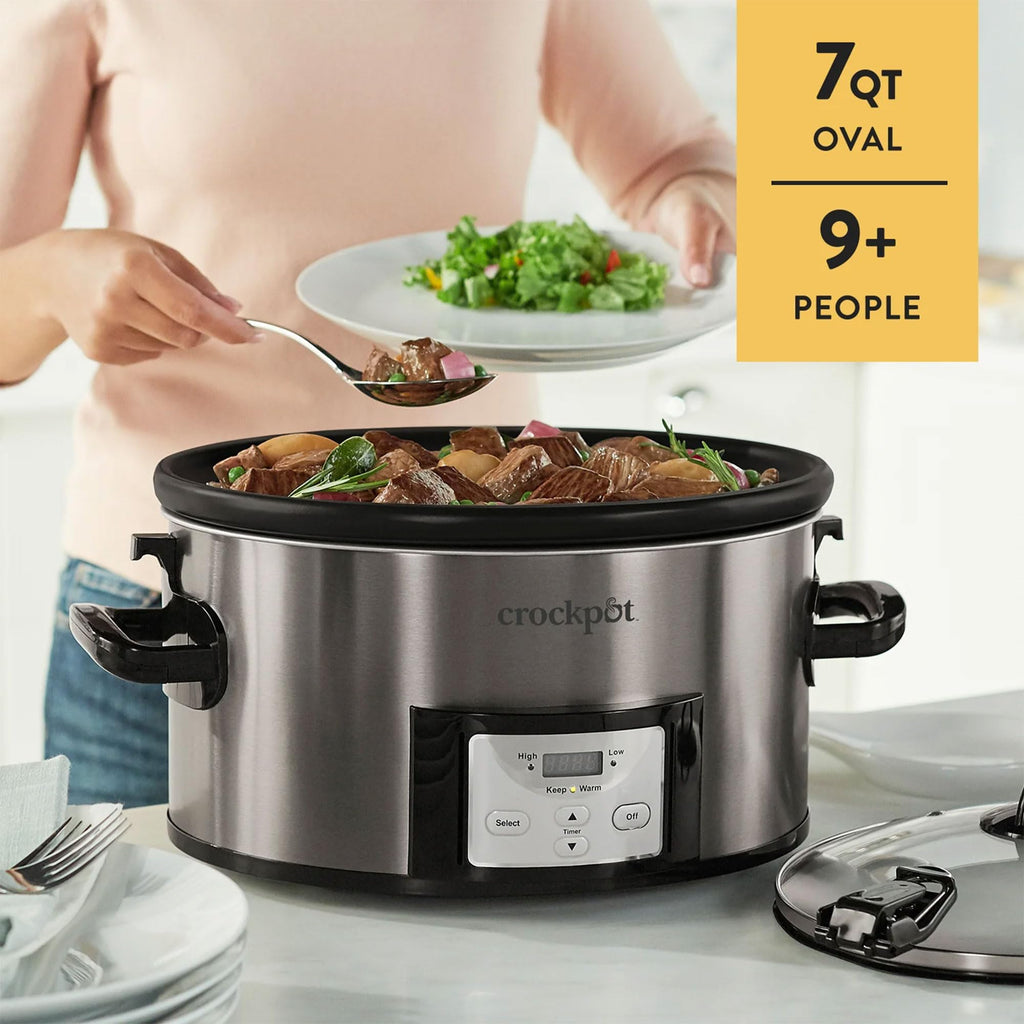 7-qt Nonstick Ceramic Slow Cooker A130