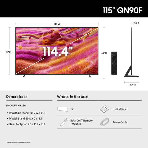 115-Inch Neo QLED 4K Mini LED Smart TV S948