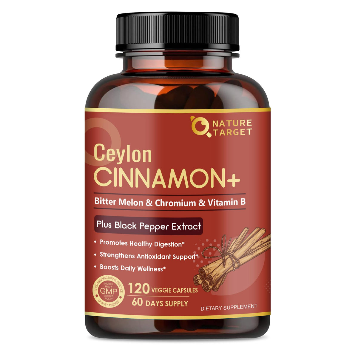 Ceylon Cinnamon 120 Capsules X734035