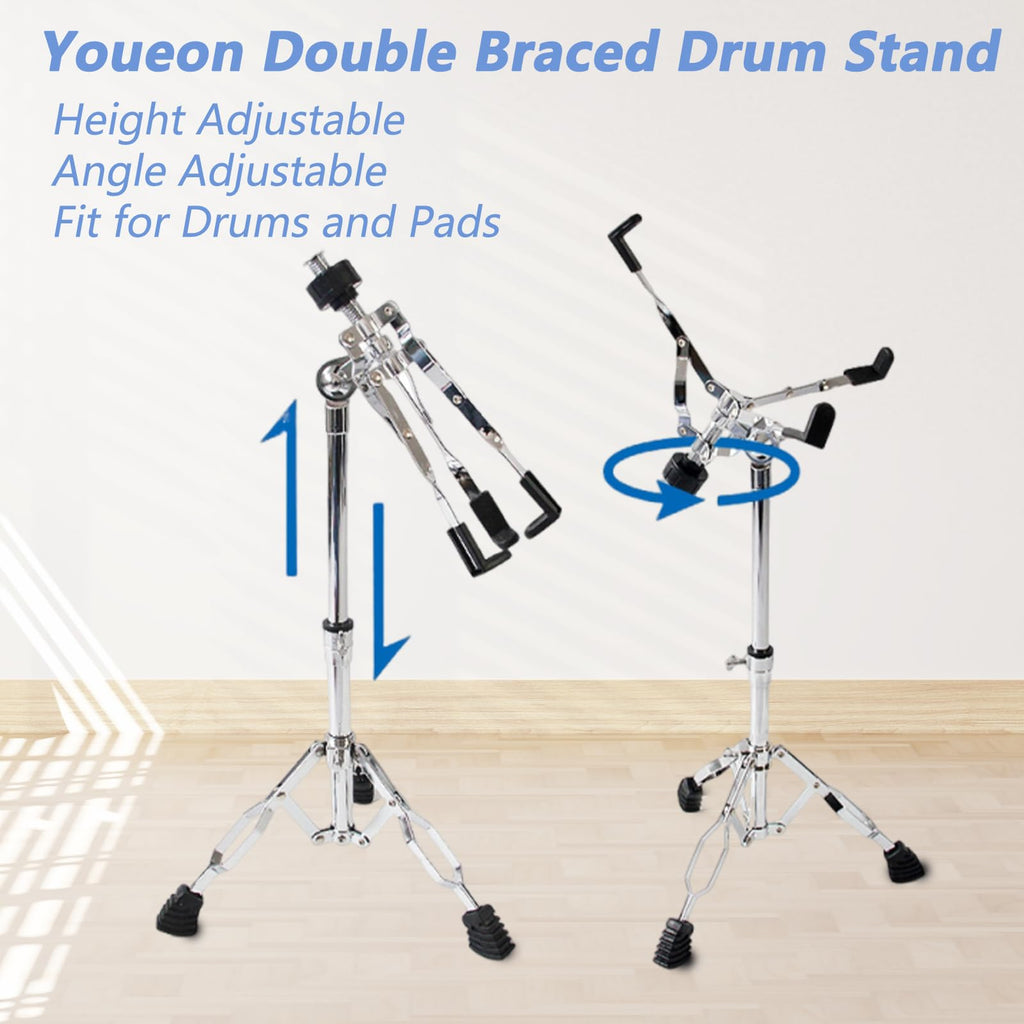 Double Braced Tripod Snare Drum Stand J12697