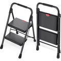 2-Step Folding Steel Step Stool with Handrail G947