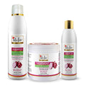 Sulfate Free Hair Growth Bundle Shampoo Hair Mask Leave In Conditioner X66661