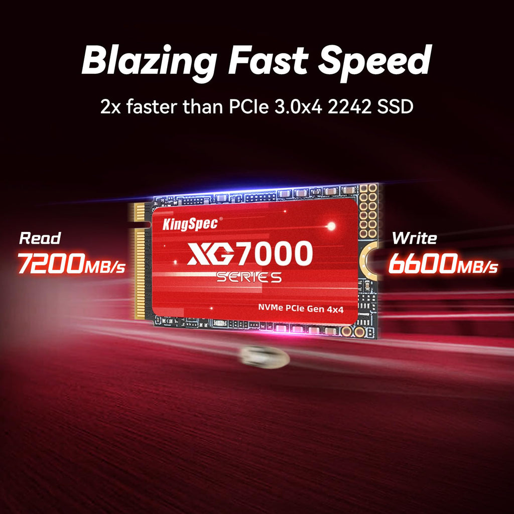 2TB M.2 2242 PCIe 4.0 NVMe SSD X1105