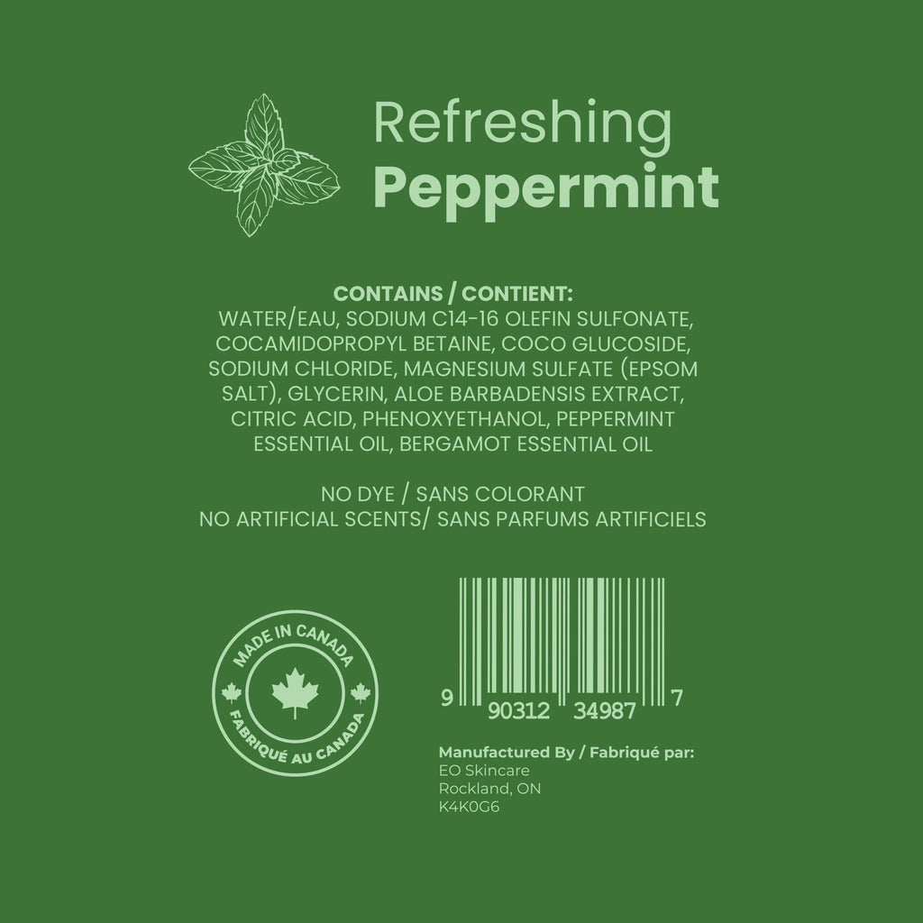 Scented Foaming Bubble Bath with Essential Oils and Epsom Salt, 33.8 fl oz F2870