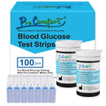 Glucose Test Strips 100 Count No Coding S709154