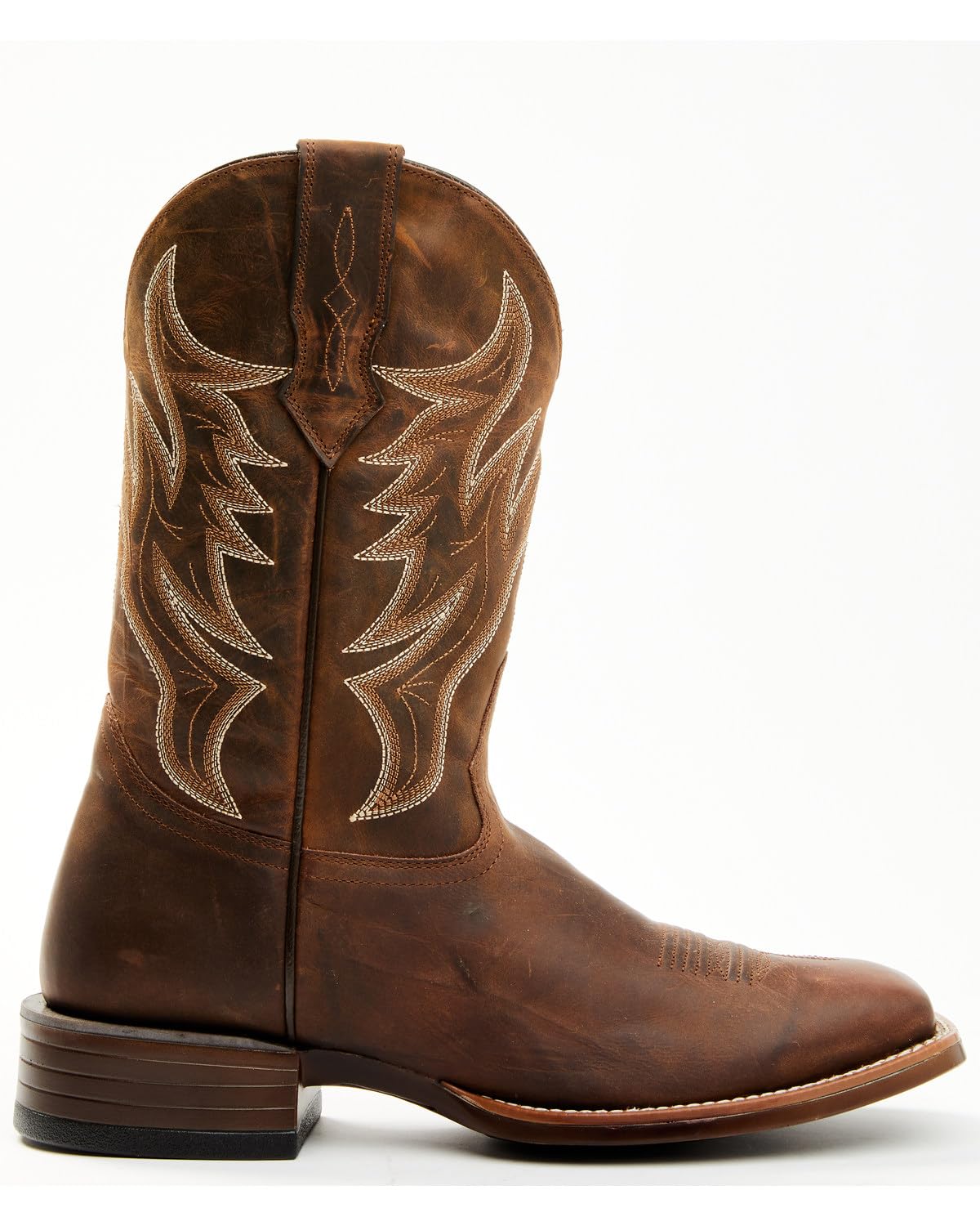 Western Boot Broad Square Toe U4017