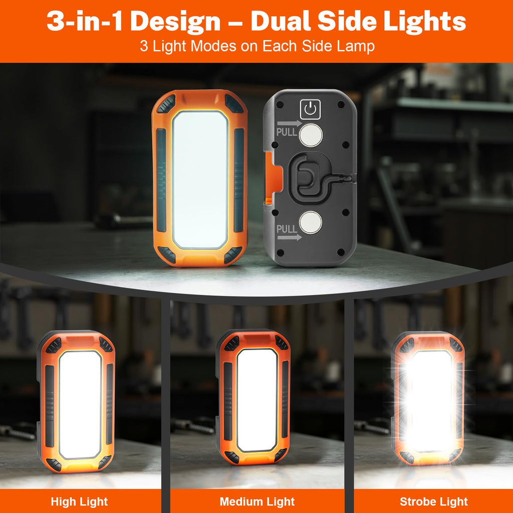 5000LM Rechargeable Magnetic Work Light X672