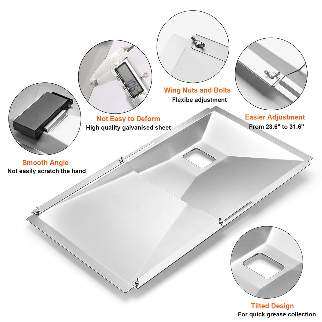 Adjustable Grease Tray for Gas Grills G400598