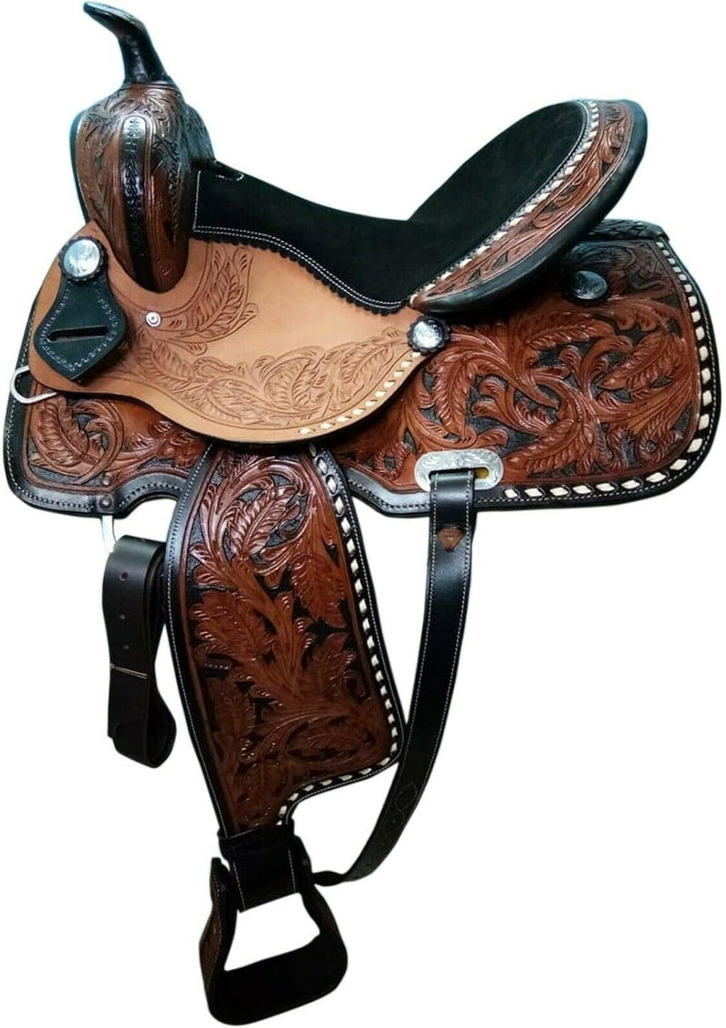 Leather Western Horse Saddle E670