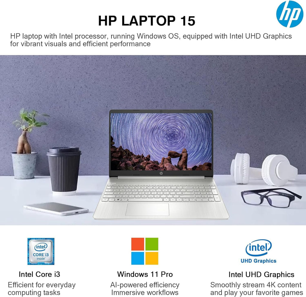 15.6" Touchscreen Laptop 16GB RAM 1.5TB Storage Intel i3 Win 11 Pro B33670