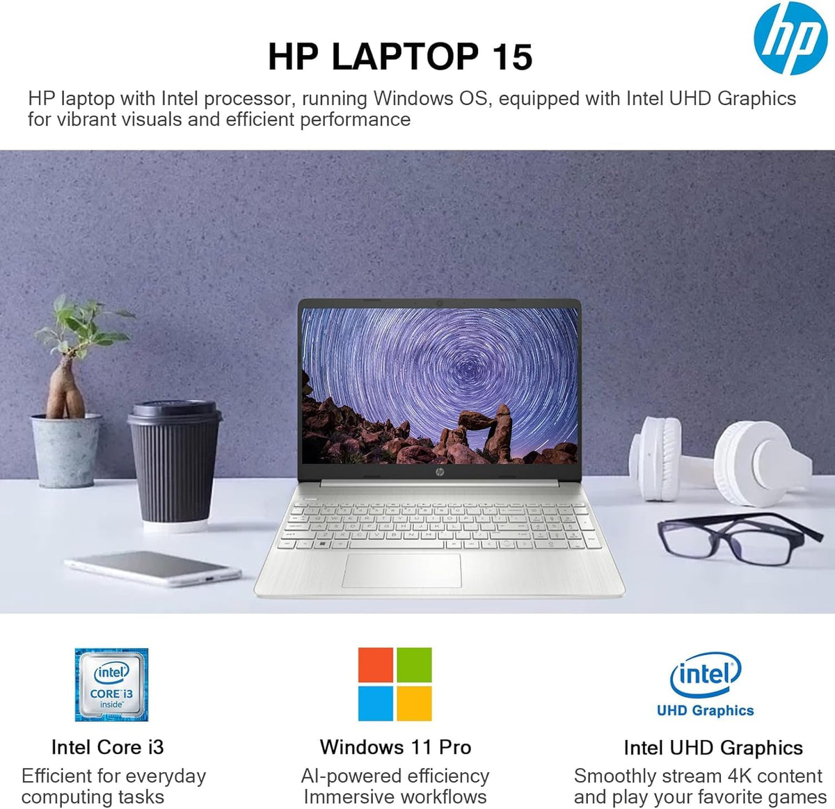 15.6" Touchscreen Laptop 16GB RAM 1.5TB Storage Intel i3 Win 11 Pro B33670