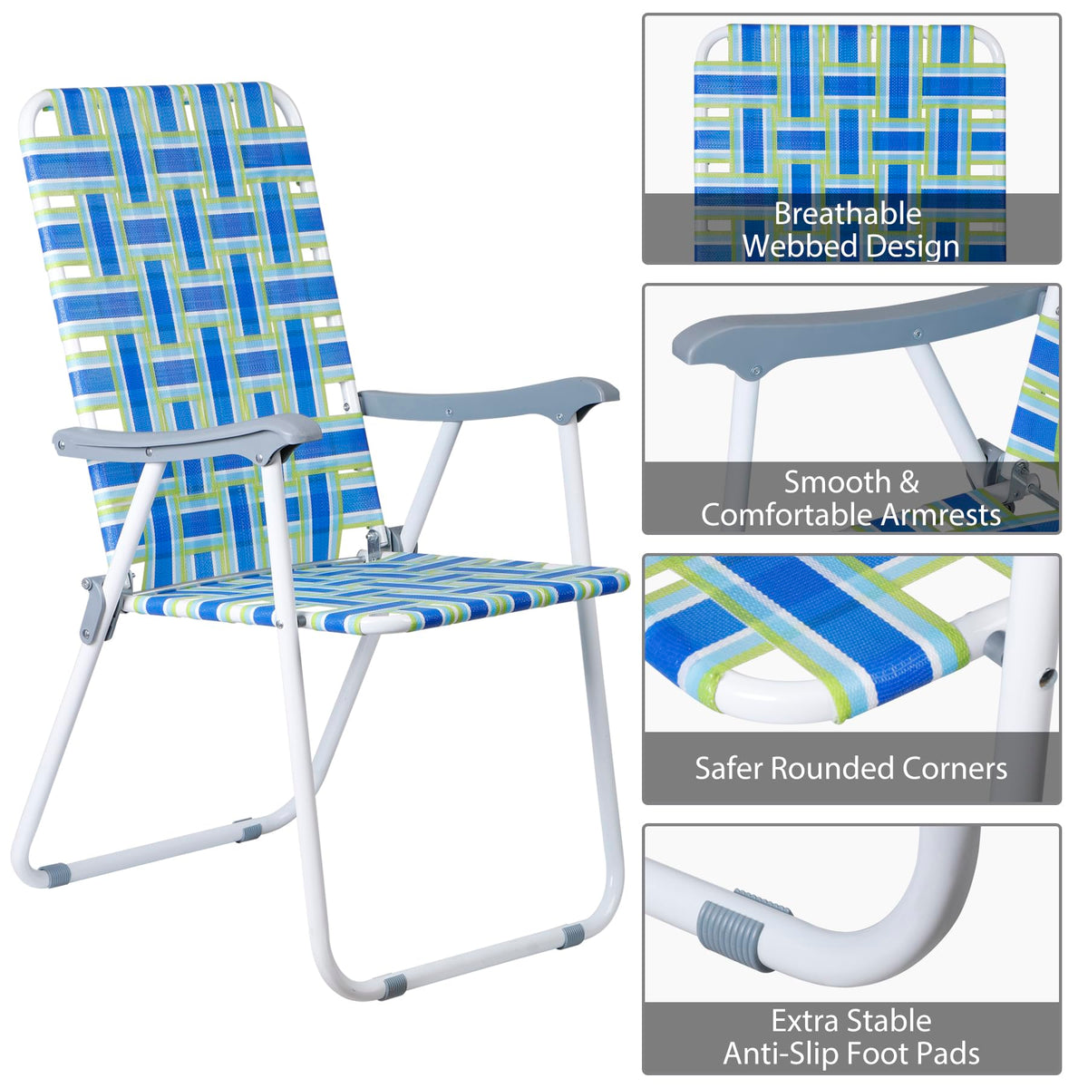 Folding Beach Chairs B91305
