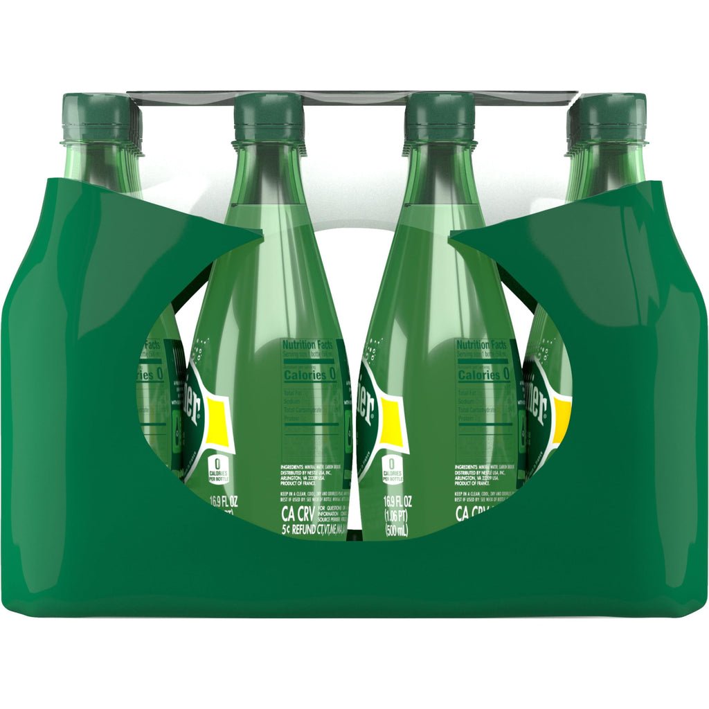Carbonated Mineral Water Plastic Bottles 16.9 Fl Oz Pack of 24 L948