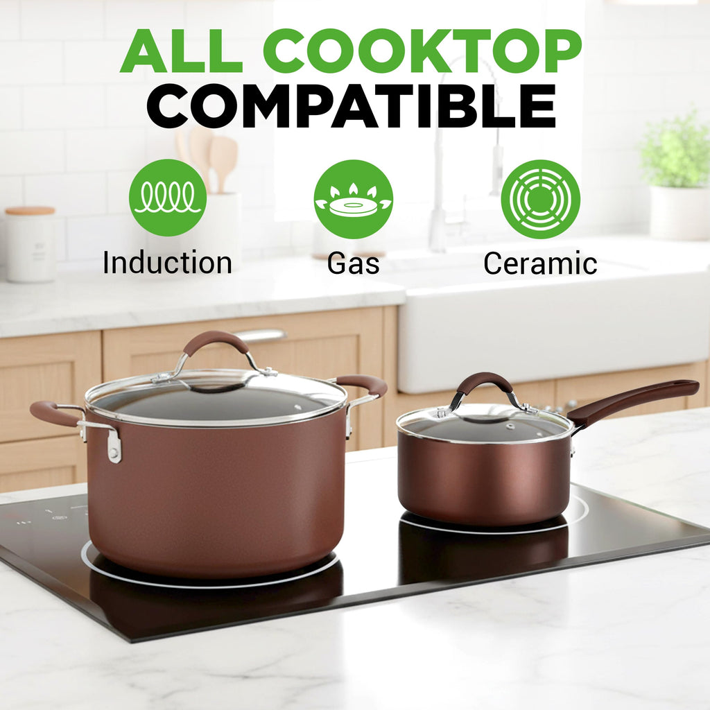 20 Piece Non Stick Cookware and Bakeware Set F8935