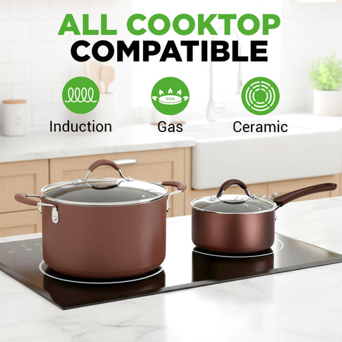 20 Piece Non Stick Cookware and Bakeware Set F8935