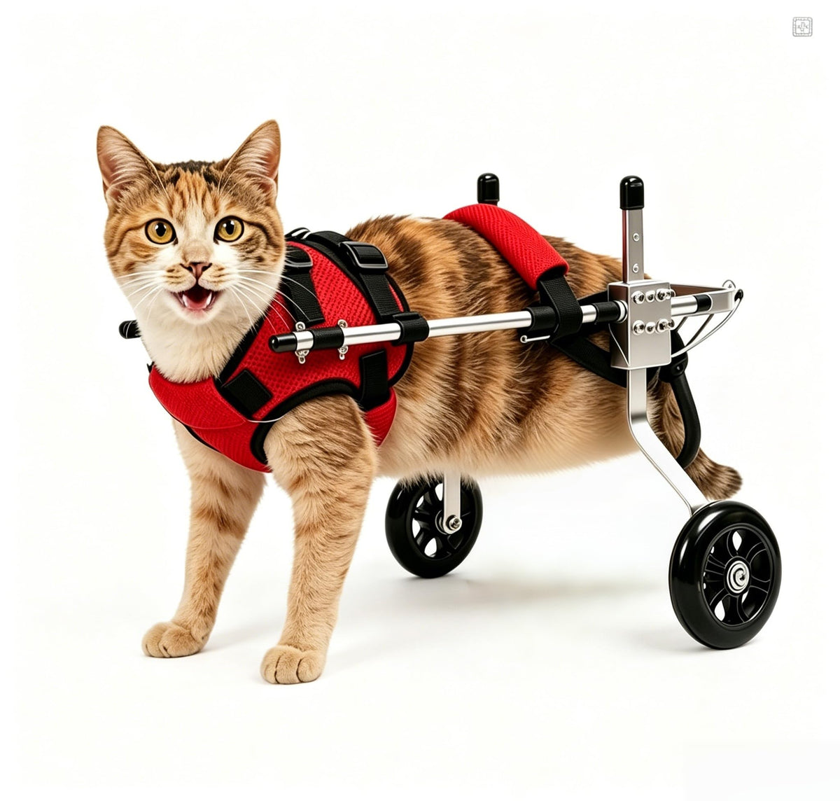 Adjustable 2 Wheels Pet Wheelchair J520