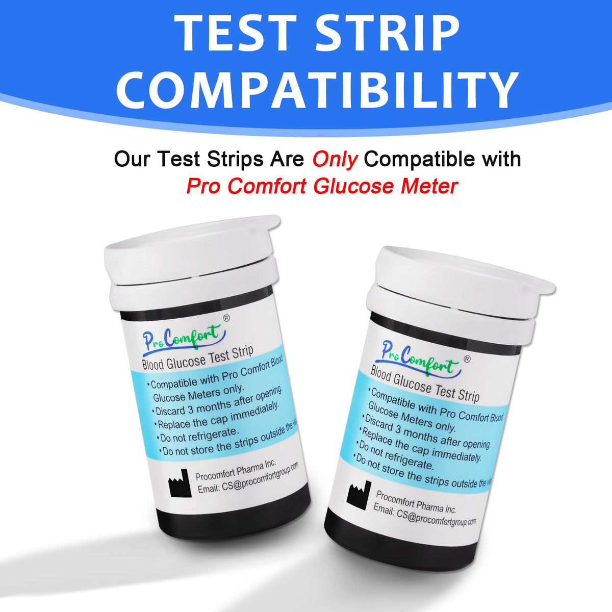Glucose Test Strips 100 Count No Coding S709154