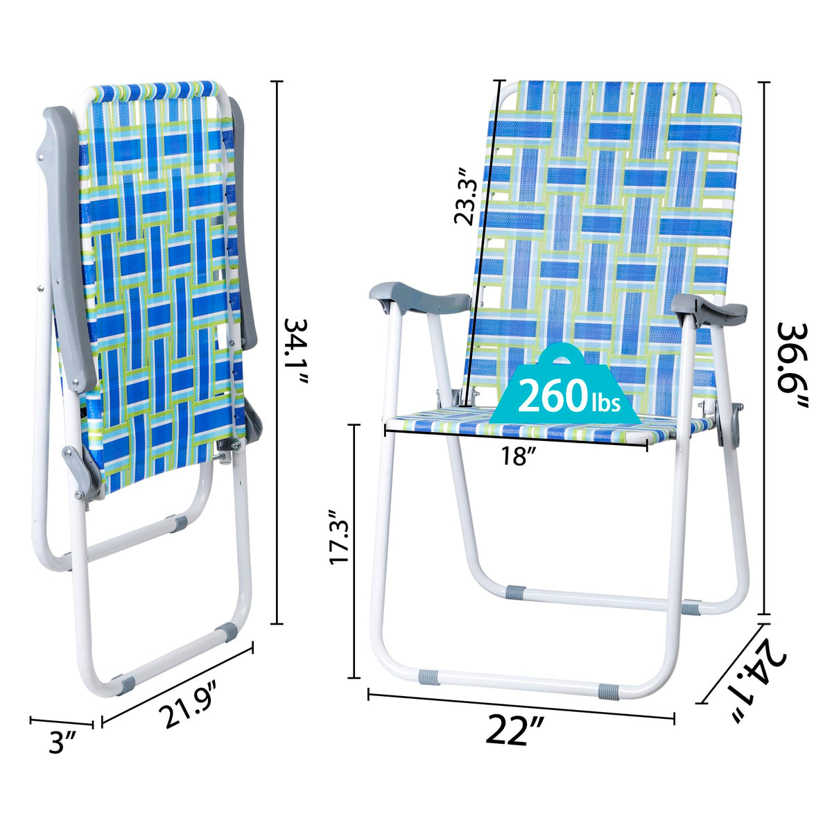 Folding Beach Chairs B91305