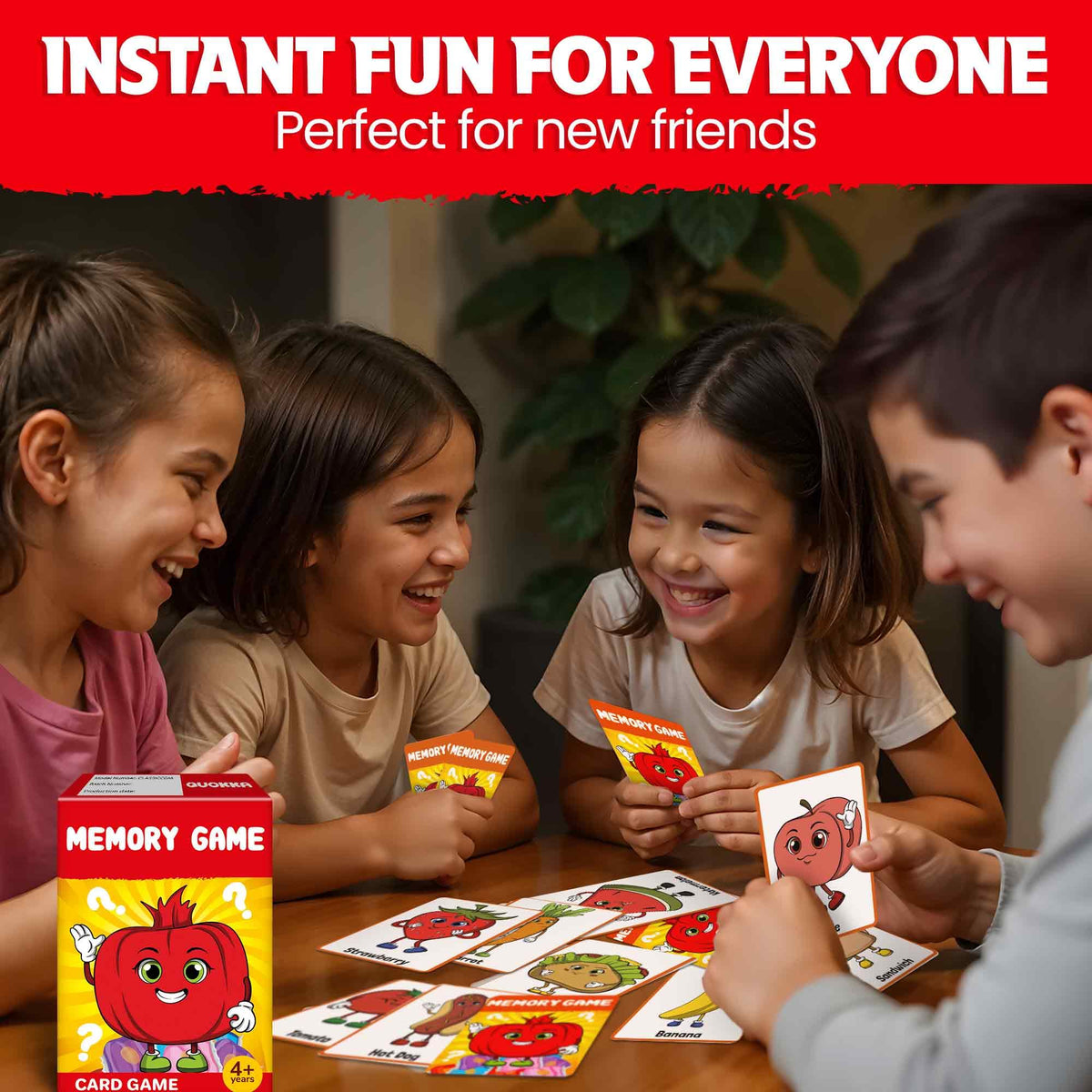 Kids Scavenger Hunt & Memory Matching Game S34278