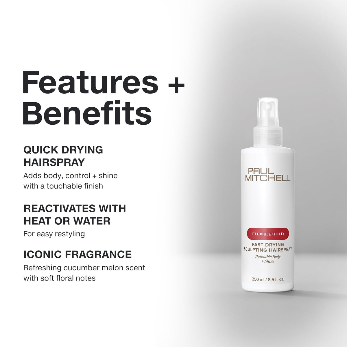 Fast Drying Sculpting Spray Medium Hold Q48675