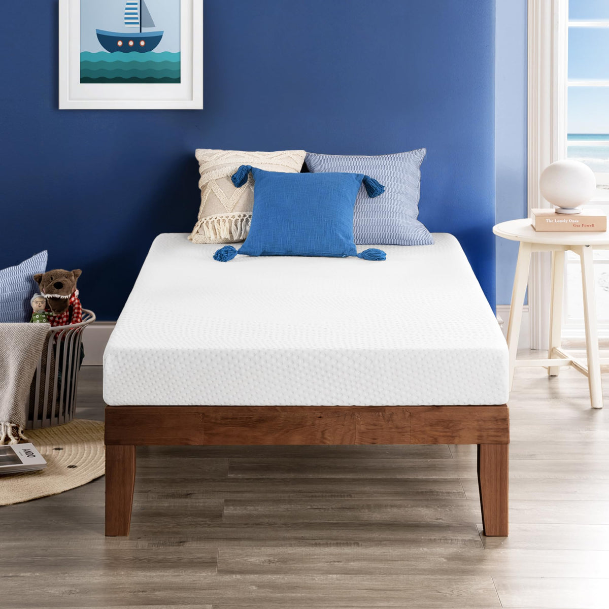 5 Inch Twin Cooling Gel Memory Foam Mattress T79687