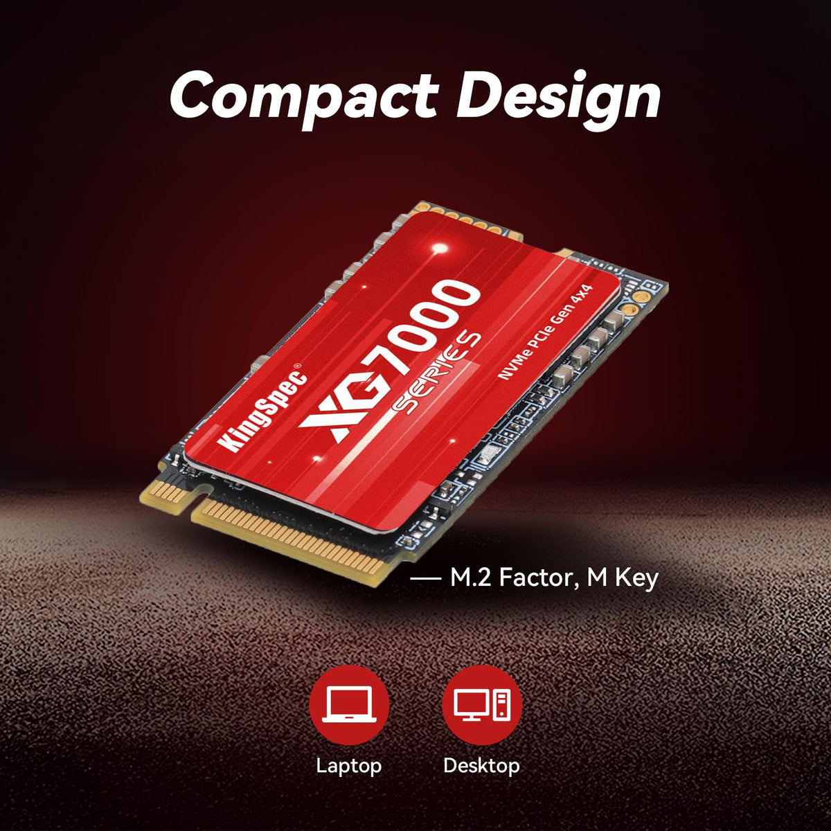2TB M.2 2242 PCIe 4.0 NVMe SSD X1105