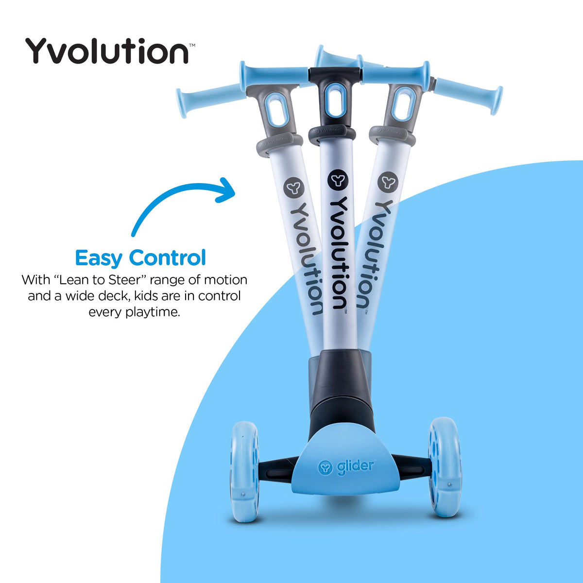 3-Wheel Kids Scooter with LED Light-Up Front Wheels Z985695