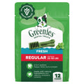 Natural Dental Dog Treats Fresh Mint Flavor 12 Count D43002