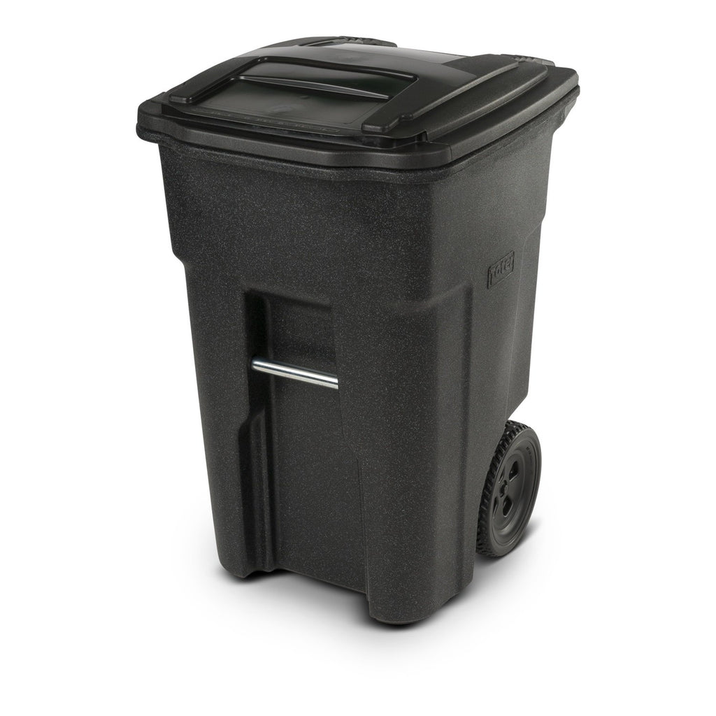 Blackstone Trash Can with Wheels and Attached Lid, 48 Gallon S126557